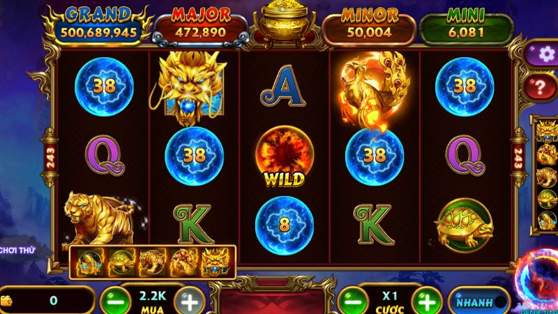 Nổ Hũ Tứ Linh Chinh Phục Jackpot Tiền Tỷ Từ Chuyên Gia