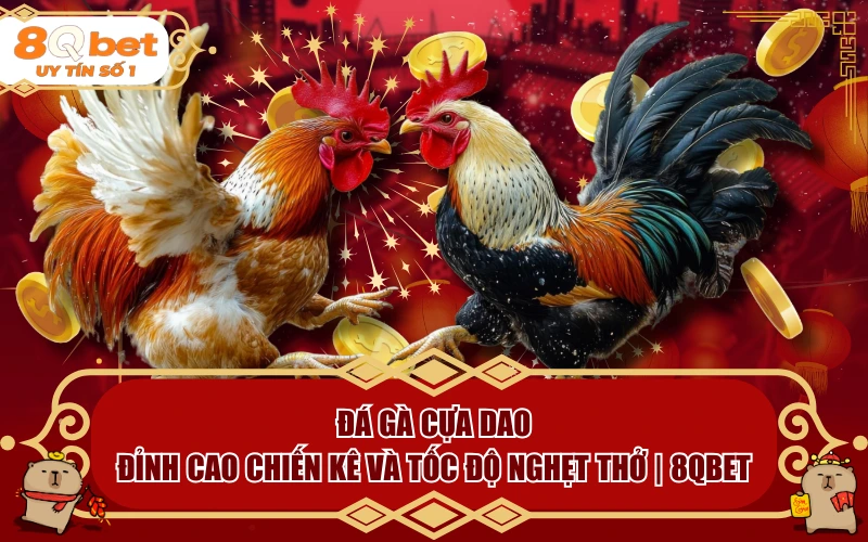 Đá Gà Cựa Dao: Đỉnh Cao Chiến Kê Và Tốc Độ Nghẹt Thở | 8QBET Đá Gà Cựa Dao: Đỉnh Cao Chiến Kê Và Tốc Độ Nghẹt Thở | 8QBET