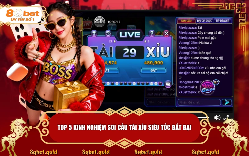 Tài Xỉu Siêu Tốc Là Gì? Bí Kíp Săn Lộc Đầu Xuân Tại 8QBET Tài Xỉu Siêu Tốc Là Gì? Bí Kíp Săn Lộc Đầu Xuân Tại 8QBET