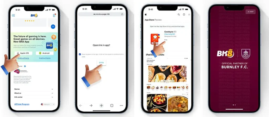 Hướng dẫn tải App BK8 trên Android và iOS