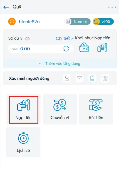 Gửi tiền BK8 nhanh chóng và dễ dàng chỉ với 4 bước cơ bản Gửi tiền BK8 nhanh chóng và dễ dàng chỉ với 4 bước cơ bản